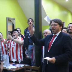 La peña de Bruselas vestirá de rojiblanco al Manneken Pis