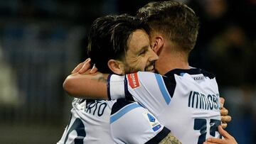 Immobile y Luis Alberto asoman al Lazio a la zona europea