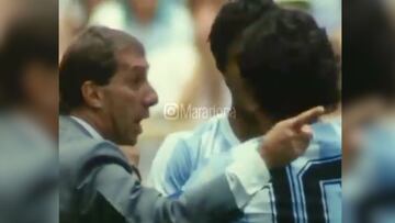 ¡Bilardo cumple 83 años! el vídeo que Maradona le dedicó al Narigón justo hace un año