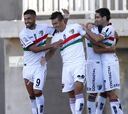 Palestino celebra ante San Luis con otro gol de Roberto Gutiérrez