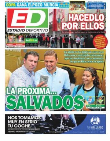Portadas de la prensa mundial
