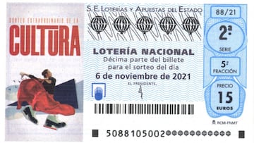 Lotería Nacional: comprobar los resultados del Sorteo Extraordinario de la Cultura de hoy, sábado 6 de noviembre