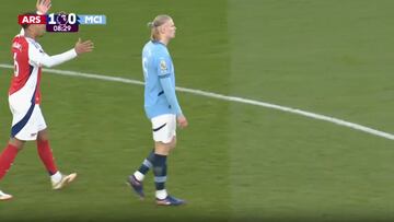 Se la tienen jurada a Haaland: muy poco ‘fair play’ de Gabriel tras el 1-0