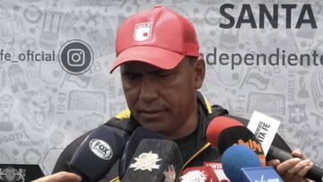 Harold Rivera en la previa de Jaguares 