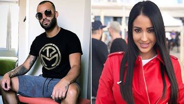 Imágenes del futbolista Jesé Rodríguez y de Aurah Ruiz.