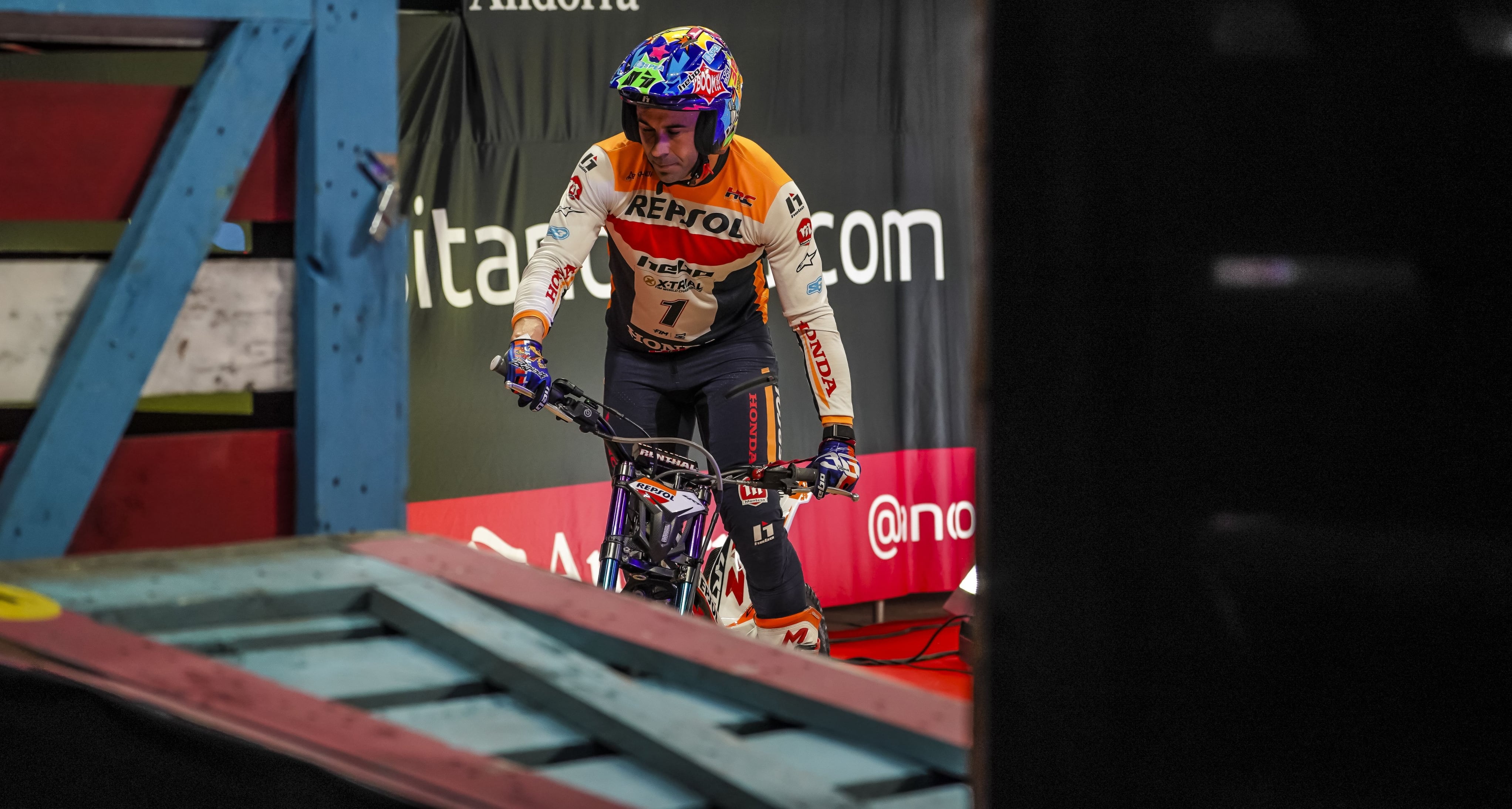 Toni Bou, con la Montesa Honda en el X-Trial de Andorra.