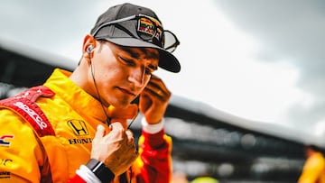 Álex Palou, en Indianápolis.