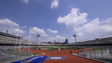 Panorámica del Estadio Olímpico Universitario previo a un partido.