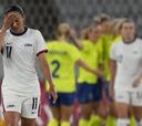 Suecia goleó a Estados Unidos en el inicio del fútbol femenino en Tokio 2020