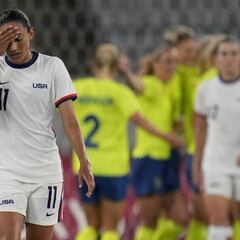 Suecia goleó a Estados Unidos en el inicio del fútbol femenino en Tokio 2020