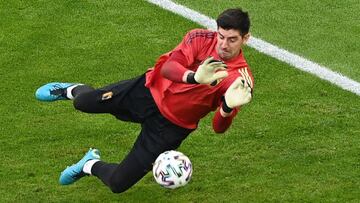 Courtois menosprecia a Martial