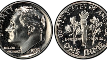 Las monedas de 10 centavos, popularmente conocidas como “dimes”, son de las monedas más rentables para el gobierno nacional. Esto cuesta producirlas.