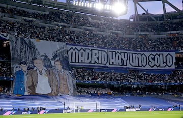 Los tifos más espectaculares del Real Madrid en el Santiago Bernabéu