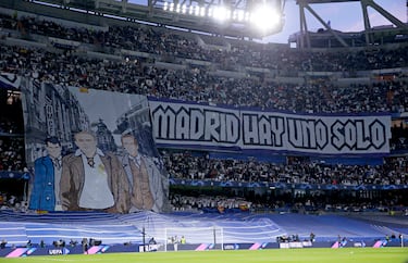 Los tifos más espectaculares del Real Madrid en el Santiago Bernabéu 