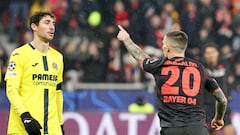 Bayer Leverkusen 3 - Villarreal 0: resumen, goles y resultado del partido de Champions League