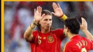 Sergio Ramos a Xavi: "F¨²tbol en estado puro est¨¦s donde est¨¦s"