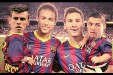 Los memes del Real Madrid - Barcelona