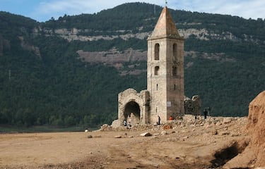 Estos son los pueblos sumergidos de Espa?a que reaparecen cuando la sequa vaca los embalses