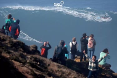 ¿Cómo ver las olas gigantes de Nazaré en directo?