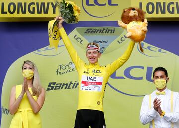 Pogacar, victoria de etapa y nuevo maillot amarillo. 
 