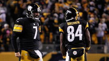 Antonio Brown le habría aventado un balón de forma agresiva en un entrenamiento a Ben Roethlisberger.