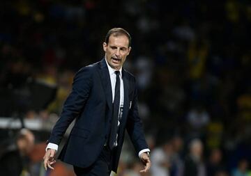 Juventus coach Massimiliano Allegri will look to take six wins from six against Bologna