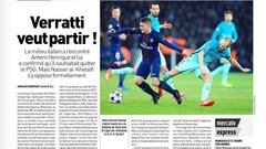 La Gazzetta: el Barça ofrecerá 100 millones de euros por Verratti