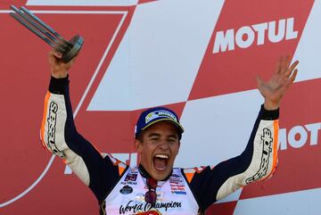 Márquez campeón del mundo de MotoGP por cuarta vez