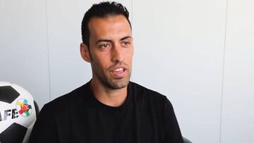 Sergio Busquets: "Todos los futbolistas estamos unidos"