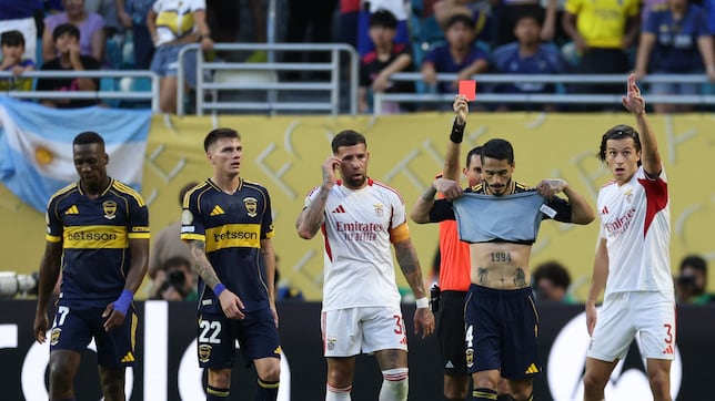 Una entrada terrorífica y una roja monumental: vean lo de Figal que hizo saltar a Carreras