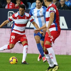Ángel Montoro, el bastión del centro del campo del Granada