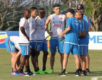 Primer entrenamiento de la Selección pensando en Bolivia