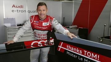 Tom Kristensen, el piloto que m&aacute;s victorias ha logrado en las 24 Horas de Le Mans.