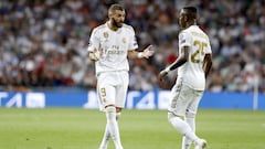 Benzema sale al paso del lío con Vinicius: "Mientras los perros ladran, el nueve pasa"