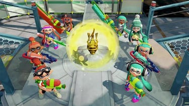 Splatoon estrena esta semana el modo competitivo Pez Dorado