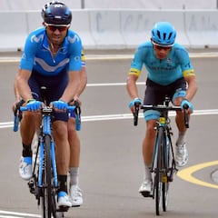 Valverde, duda para la Strade Bianche por gastroenteritis