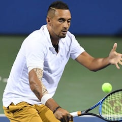 Kyrgios, finalista en Washington al vencer al griego Tsitsipas