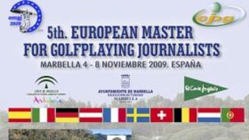 Torneo de periodistas jugadores de golf.