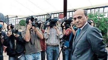 <b>CONMEMORACIÓN. </b>Del Nido repasó sus seis años al frente del Sevilla y envió al sevillismo mensajes ilusionantes para el futuro.