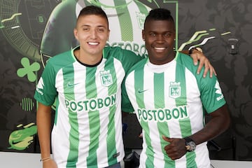 Atlético Nacional presenta otros dos nuevos refuerzos para el segundo semestre de 2018. Juan Pablo Ramírez y Carlos Rivas se unen al equipo antioqueño.