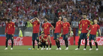 Mucha tensión durante la tanda de penaltis. 