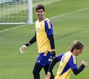 Courtois, listo para Cádiz