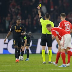 When are yellow cards wiped in the Champions League? Vinicius, Bellingham near suspension
