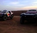 Sainz acaba cuarto y Loeb se estrena en los raids con avería