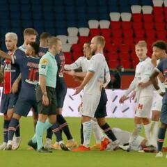 El Marsella saca a la luz otra colleja de Neymar que no fue a Álvaro y en la que nadie reparó