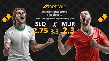 Atlético Sanluqueño vs. Real Murcia: horario, dónde ver, pronósticos y clasificación