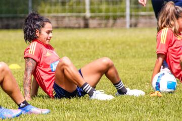 Tras el partido ante Bolivia y aprovechando la jornada de descanso, la Selección Colombia Femenina entrenó con miras al partido ante Ecuador en la Copa América Femenina