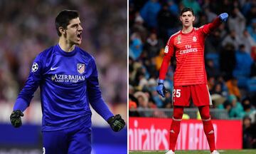 Courtois fichó en 2011 por los rojiblancos y estuvo hasta 2014. Desde 2018, es el nuevo portero del Real Madrid.