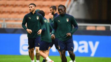 Kean es la gran novedad de Italia