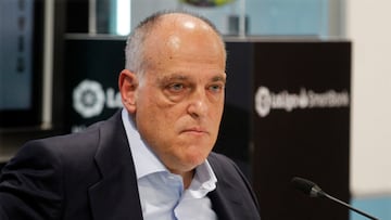 25/05/23 RUEDA DE PRENSA DE JAVIER TEBAS PRESIDENTE DE LA LIGA